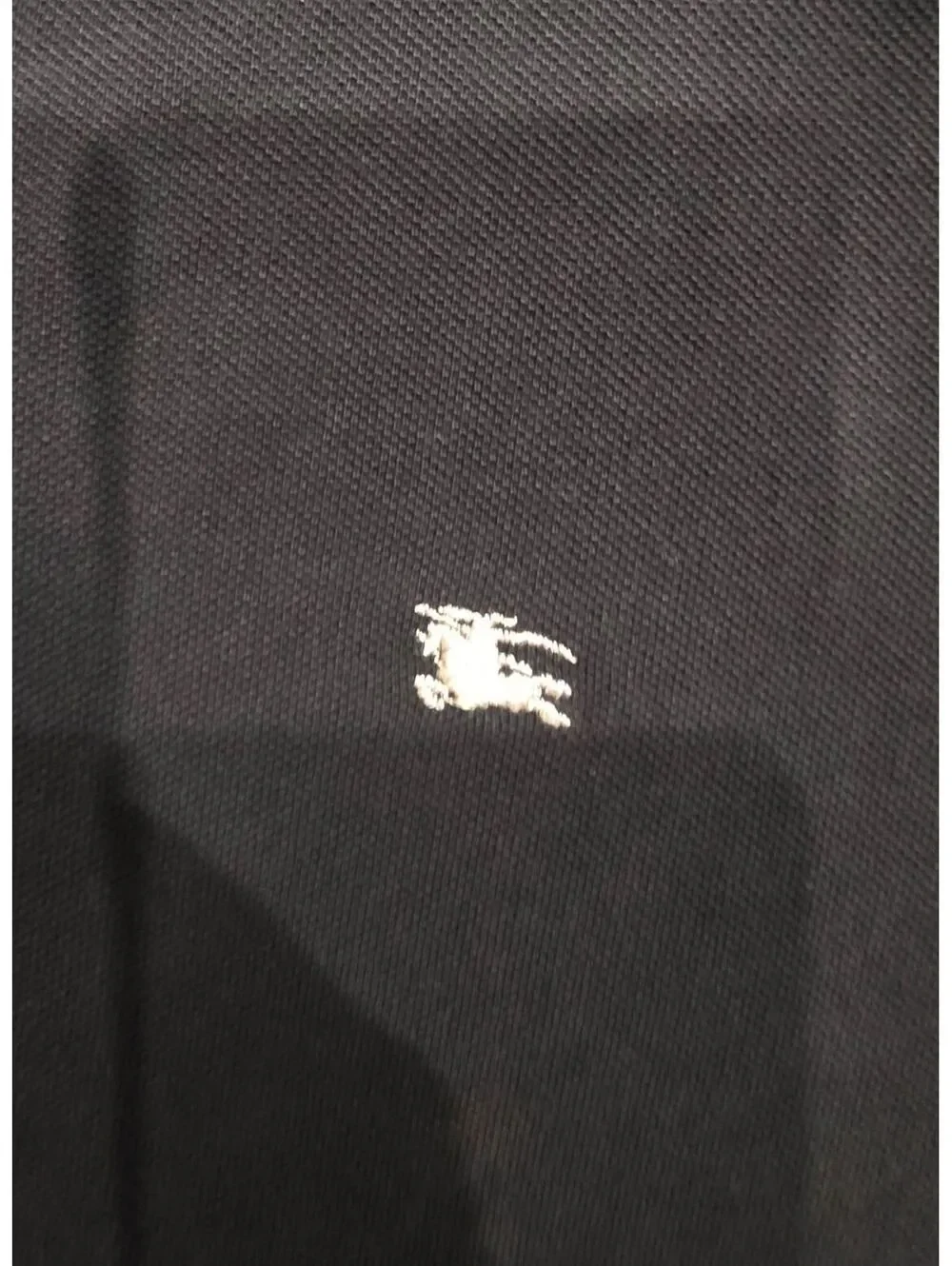 Burberry Classic Fit Black Polo Shirt XXL